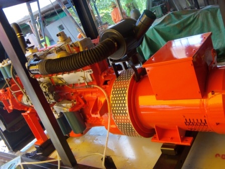 ขายเครื่องปั่นไฟประกอบใหม่ MITSUBISHI 150/180 Kva รับประกัน 6 เดือนรองรับชุด ATSและรีโมทย์ไร้สายสตาร์ทเครื่องยนต์