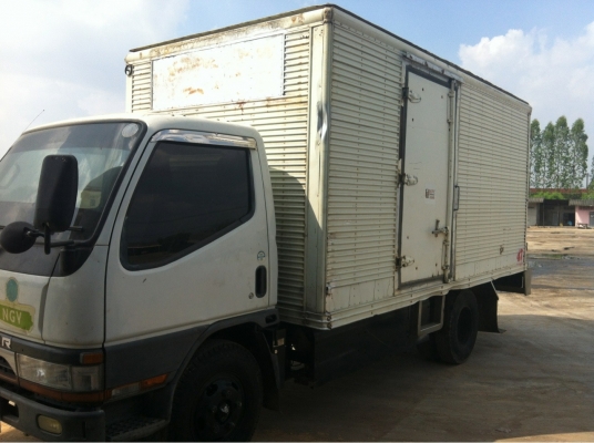 ขายรถ 6 ล้อ มิตซูบิชิ NGV แท้ 100\% (ไม่รวมตู้)