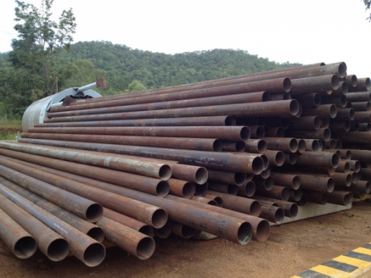 ขายท่อไม่มีตะเข็บ(Seamless) ขนาด 8"  ยาว 8-10 เมตร ยังไม่ผ่านการใช้งานเหลือน้อยเต็มที ราคาไม่แพง!!!!