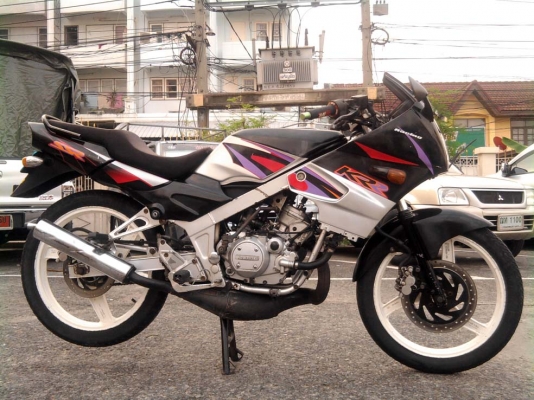 ขออนุญาติขาย  KAWASAKI KR 150 cc. สีดำ ล้อแม็ก