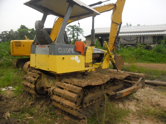 ขายรถแทรกเตอร์ KOMATSU D20PL ตีนตะขาบ