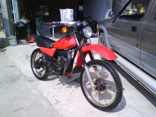 ขาย  ยามาฮ่า  DT125  มีเล่มทะเบียน