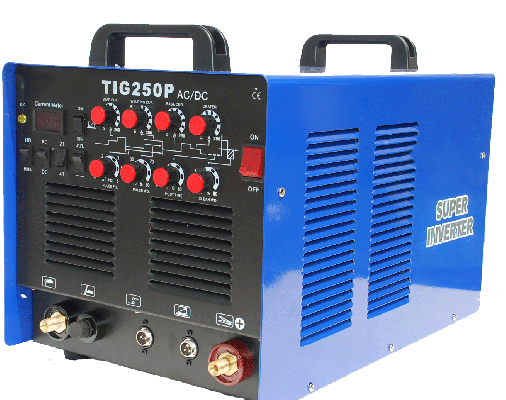 ตู้เชื่อม TIG 250 P AC/DC ระบบพัลส์ สำหรับเชื่อม อะลูมิเนียม สเตนเลส เชื่อมธูป รับประกันสินค้า 1 ปีเต็ม