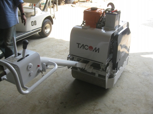 ขายรถบดเดินตามTACOM TGR45สตาร์ทไฟฟ้า พร้อมใช้งาน