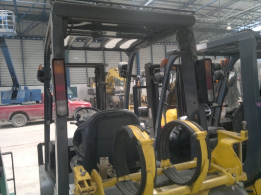 ขายรถฟอร์คลีฟท์ TOYOTA 8FGL25 เสา3 เมตร เกียร์ออโต้ปี2007, 4527 ชม.รถนอกนำเข้า ติดต่อ มานะ 085-9049669