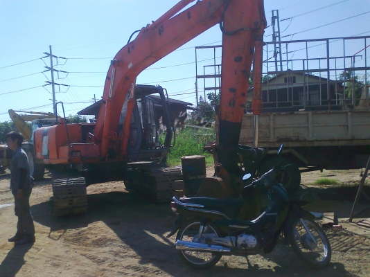 ขายด่วน!..รถแบคโฮ HITACHI EX 120-3 เก่าญีปุ่น.