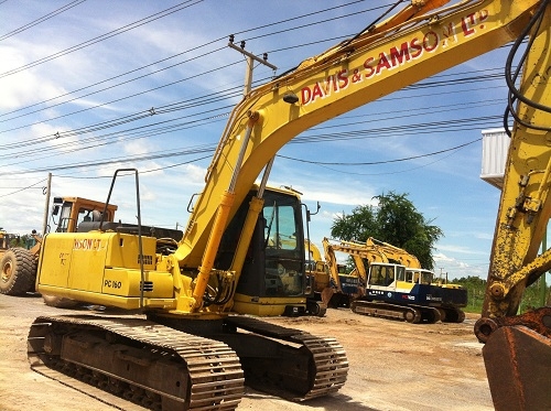 ขายรถแบคโฮ KOMATSU PC160-6K รถปี2001 นำเข้าจากญิ่ปุ่น ชมVDOการทำงานได้ครับ ติดต่อ 089-8368497