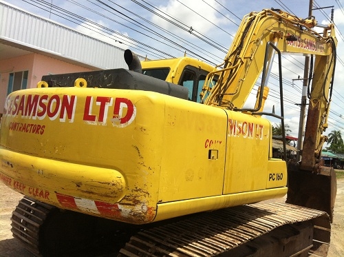 ขายรถแบคโฮ KOMATSU PC160-6K รถปี2001 นำเข้าจากญิ่ปุ่น ชมVDOการทำงานได้ครับ ติดต่อ 089-8368497