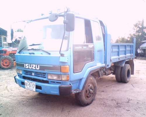 รถดั๊ม  ISUZU  6BB1 กระจกไฟฟ้า  มีแอร์