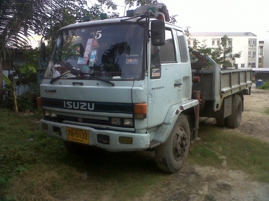 ขายรถ6ล้อติดเครนพับพร้อมใช้งาน