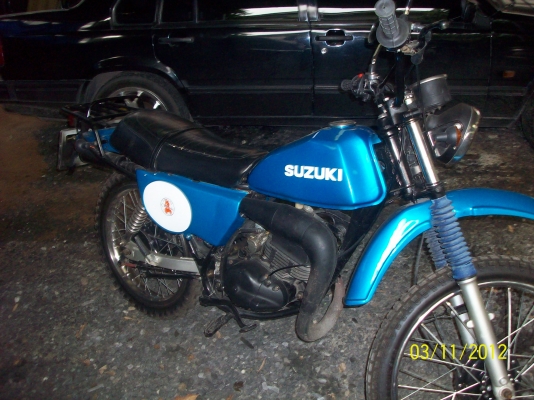 ซูซูกิ TS125 รถวิ่งดี สวยๆ