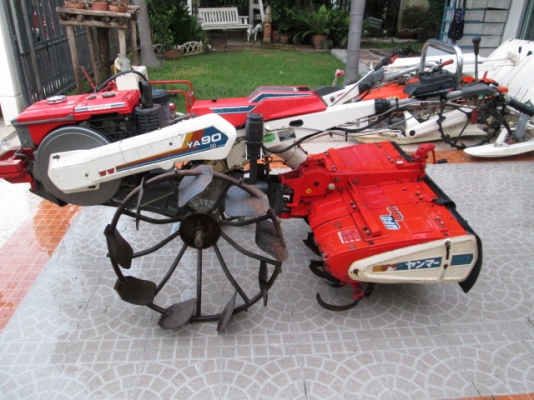 รหัส:12000936รถพรวนดินเดินตามใช้เครื่องดีเซลNFD9-Lขนาด9.0PS.โรตารี่กว้าง110cm.สภาพสวยพร้อมลุยงานwww.nihonmono.com