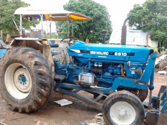 ขายรถไถฟอร์ด 6600 T5 ผาน7+ดันหน้า รถสวยแท้ ๆ สภาพเดิมทุกอย่าง เอกสารเล่มทะเบียนพร้อมโอน