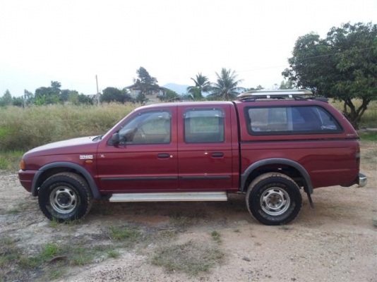 FORD RANGER ปี 2544 สีแดง เครื่องดีเซล 2900 CC โฟร์วีล 4X4