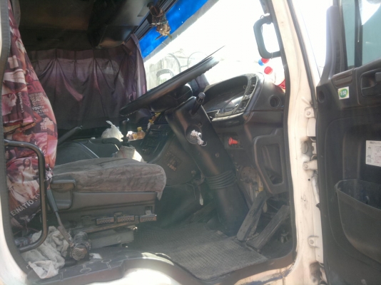 ขายรถพ่วง 22 ล้อ 2 เพลา แม่-ลูก กระบะเหล็กคอกเกษตรไม่ดั้ม ISUZU GIGR 6WA1-360 แรง ปี.52 รถใช้งานอยู่