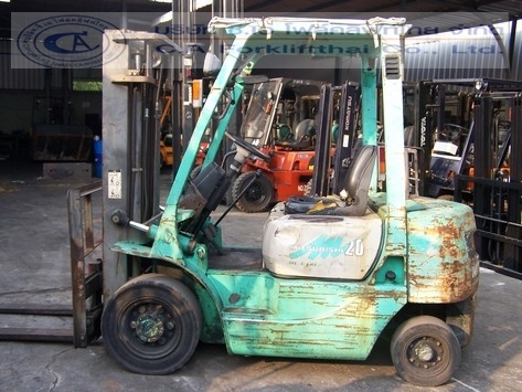 ขาย รถโฟล์คลิฟท์ MITSUBISHI รุ่น FD20 ขาย รถโฟล์คลิฟท์ MITSUBISHI รุ่น FD20