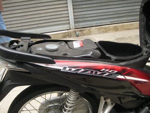 Honda Wave 110 i หัวฉีด สีดำ-แดง สภาพเครื่องเดิมเงียบ