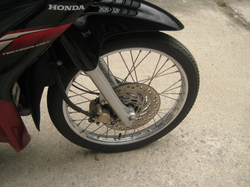 Honda Wave 110 i หัวฉีด สีดำ-แดง สภาพเครื่องเดิมเงียบ