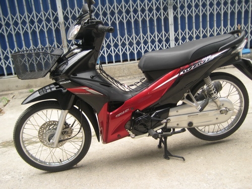 Honda Wave 110 i หัวฉีด สีดำ-แดง สภาพเครื่องเดิมเงียบ