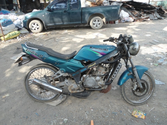 kawasaki kr 150 cc ขับได้ ทีเดียวติด