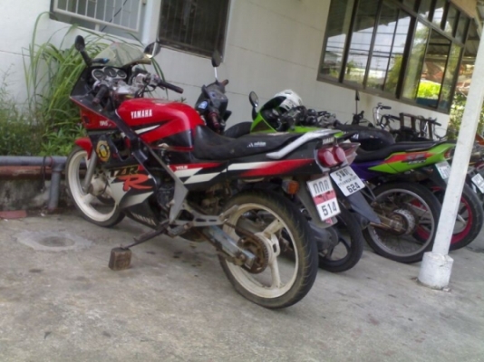 TZR150ปี37เดิมๆ ใส่ล้อแม็คTZM เครื่องดี 7500฿