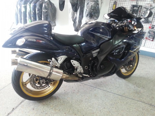 ขาย Suzuki Hayabusa 2008 พร้อม สรรพสามิตร ท่อแต่ง BMS คู่ รับแลกเทิร์น