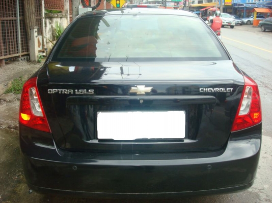 ขาย เชฟโลเลต ออฟต้า chevrolet optra 1.6 LS สีดำ จดทะเบียน ปี2006(รุ่นปี 2005) เครื่อง 1600cc เกียร์ ธรรมดา manual