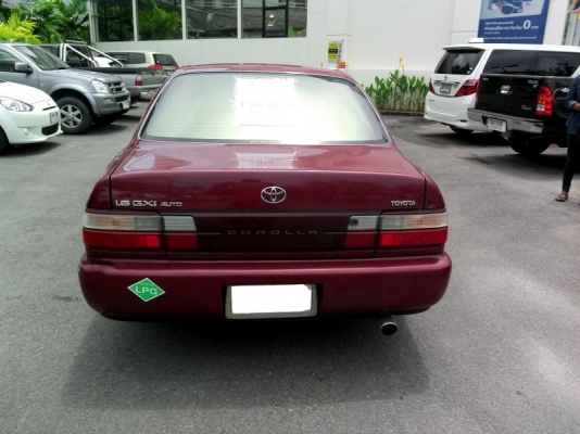 toyota corolla GXI Auto  ปี 1996 เกียร์ออโต้ เครื่อง 1600 ติดแก๊ส LPG แล้ว ภูเก็ต