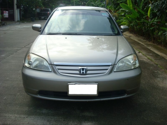 honda civic dimension ปี 2003 ฮอนด้า ซีวิค ไดเมนชั่น เครื่อง 1700 cc เกียร์manual(ธรรมดา) จ.ภูเก็ต