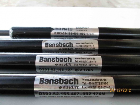 โช้คแก๊สสปริง Bansbach โช้คแก๊สสปริง Bansbach