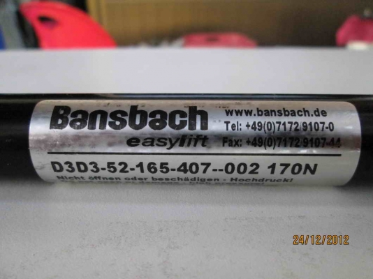 โช้คแก๊สสปริง Bansbach โช้คแก๊สสปริง Bansbach