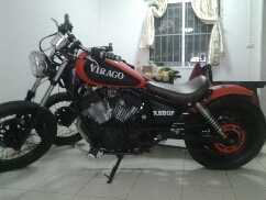 วีราโก้250แต่งbobberใบอินวอย