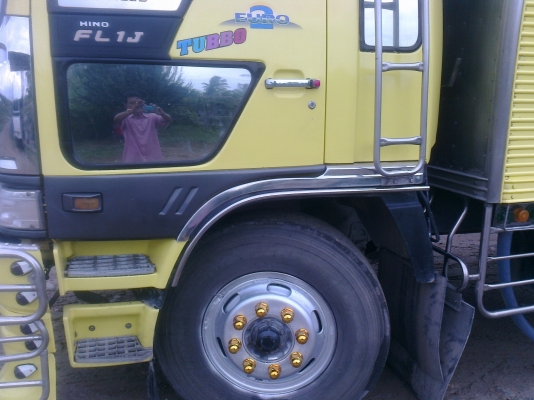 ขายรถตู้บรรทุกสิบล้อ HINO  FL1J  เพลาเดียว