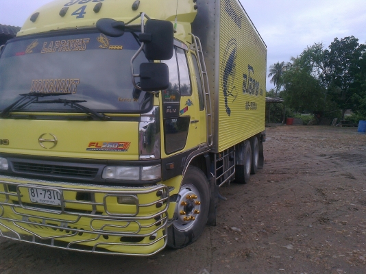 ขายรถตู้บรรทุกสิบล้อ HINO  FL1J  เพลาเดียว
