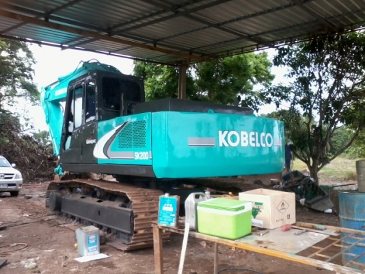 ขายแม๊กโครKOBELCO SK  200-2มาคทูรถสวยพร้อมใช้เครื่องปั้มแน่นแรงไว