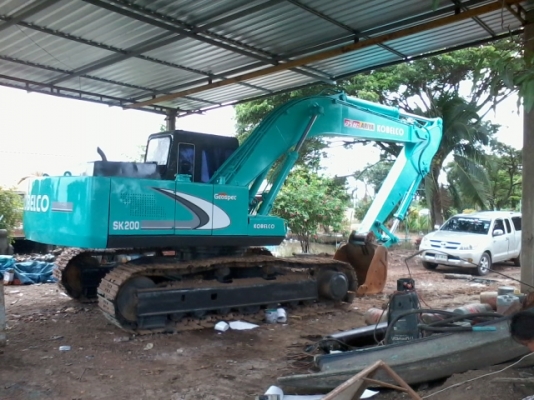ขายแม๊กโครKOBELCO SK  200-2มาคทูรถสวยพร้อมใช้เครื่องปั้มแน่นแรงไว