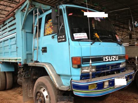 Isuzu Rocky 240 หัวขาว วางเครื่อง 270 Euro_1 แม่ลูก ๆ 3 คาน ยั้ดพร้อมใช้