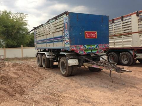 Isuzu Rocky 240 หัวขาว วางเครื่อง 270 Euro_1 แม่ลูก ๆ 3 คาน ยั้ดพร้อมใช้