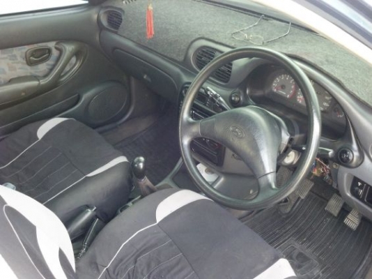 HYUNDAI ACCENT ปี98 สวยๆพร้อมใช้ สีเต็มยังเงา แบตใหม่ lpg เครื่องพิตมาก แมกlenso คุ้มเกินราคา