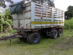 ขายรถพ่วง Isuzu jumbo วางหัว rocky เครื่อง 195 turbo ลูก 3 คานแท้ ด.คอกเกษตรแม่ลูก