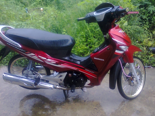 เวฟ125 S ปี51 สตาทมือ เครื่องเเน่น ท่อเดิม ทะเบียนดี