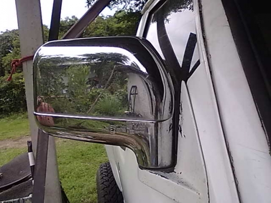 กระจกมองข้าง โตโยต้า แบบโครมเมี่ยม  made in japan