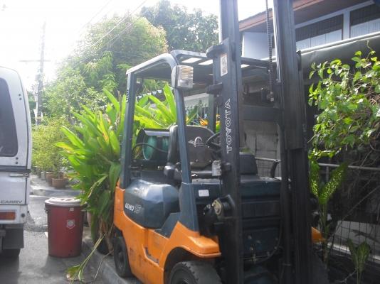 ขายโฟล์คลิฟท์ toyota 7fg15 สภาพดี ราคาถูก เจ้าของขายเอง