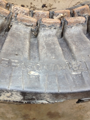 ขาย แทรกยางเก่าjapan 450*71*82