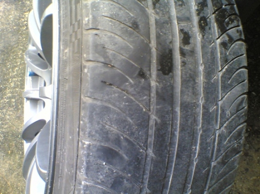 ขาย แม็ก ADVAN  RS 18 หน้า 8 หลัง 9 et 20 +ยาง