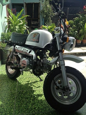 ขายกอลิล่าสตาเลี่ยน125cc มีทะเบียนพร้อมโอน-ครัชมือ