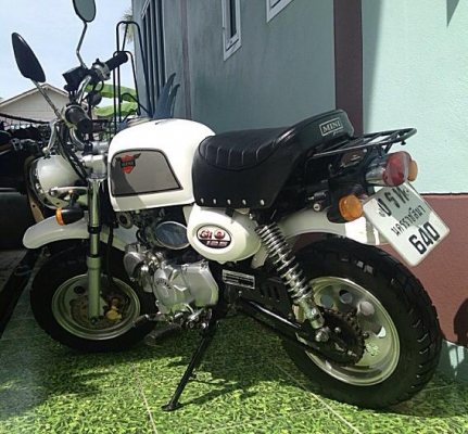 ขายกอลิล่าสตาเลี่ยน125cc มีทะเบียนพร้อมโอน-ครัชมือ