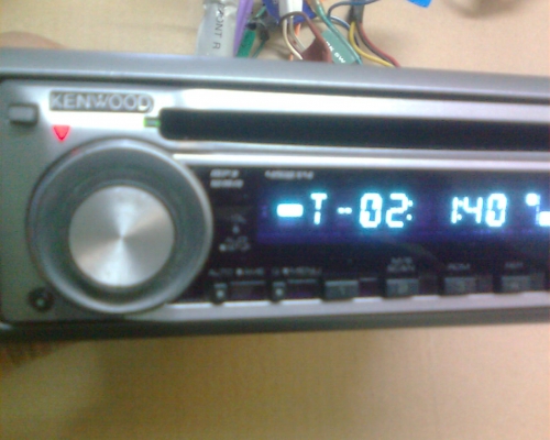 เครื่องเล่นวิทยุ CD Mp3 KENWOOD
