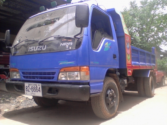 ISUZU NPR 71 เครื่อง 130 HP(4HG1)เล่มทะเบียนพร้อมโอน