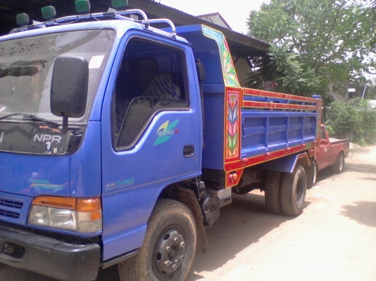 ISUZU NPR 71 เครื่อง 130 HP(4HG1)เล่มทะเบียนพร้อมโอน